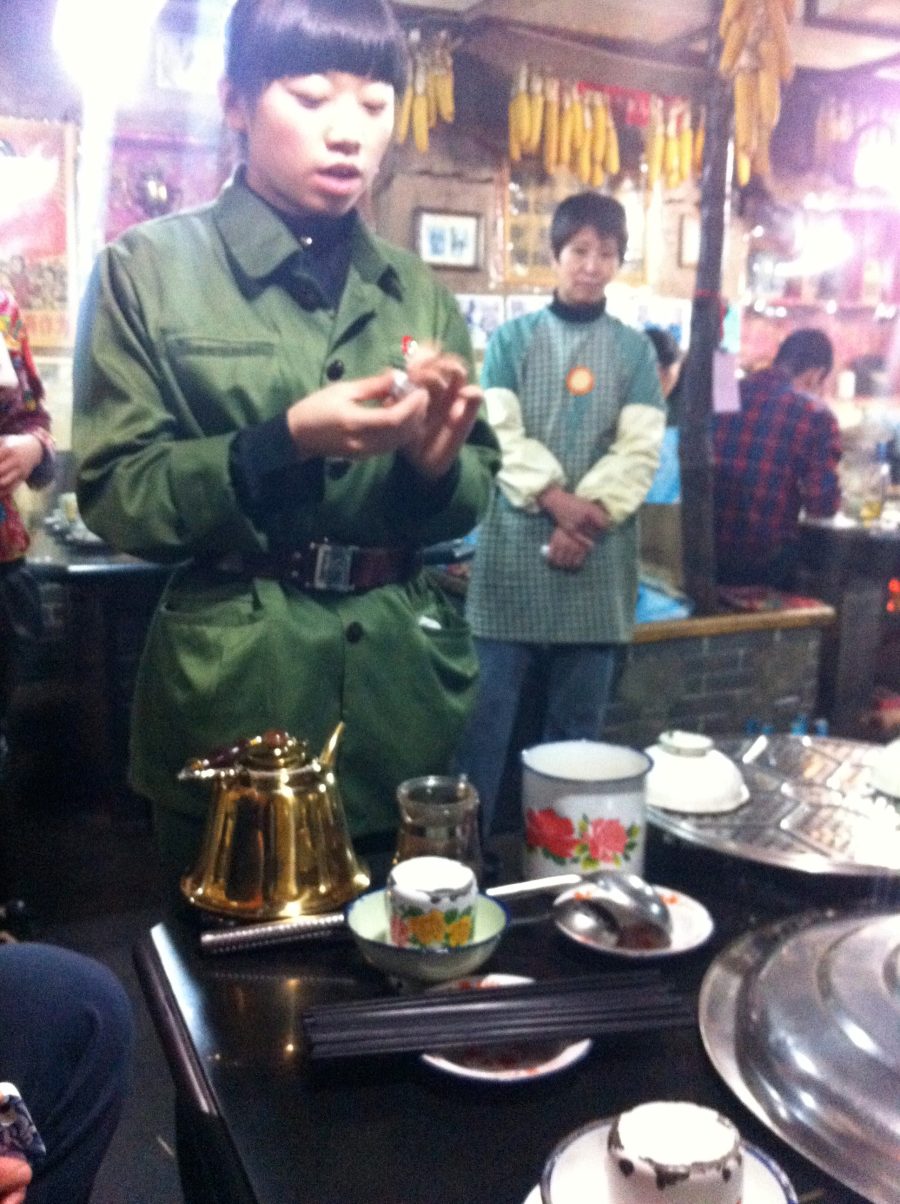 Retro style Big Fish restaurant, like granny used to eat