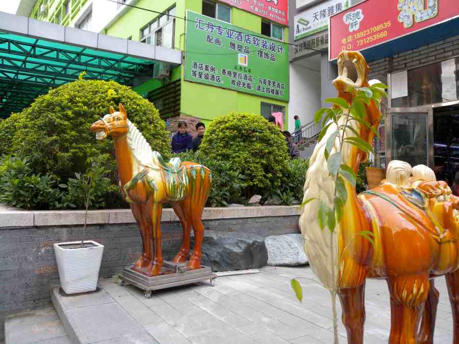 shenzhen ceramic horses