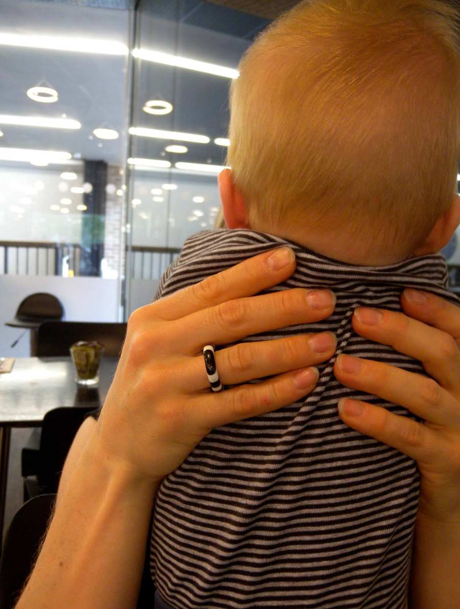 matching ring and baby grow