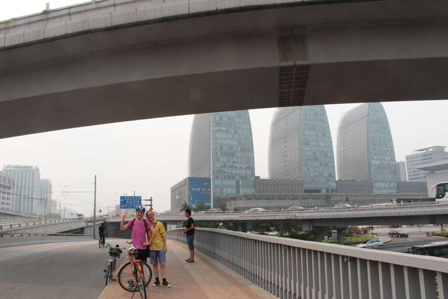 not the tour de France -might have been uphill but at least they had clean air